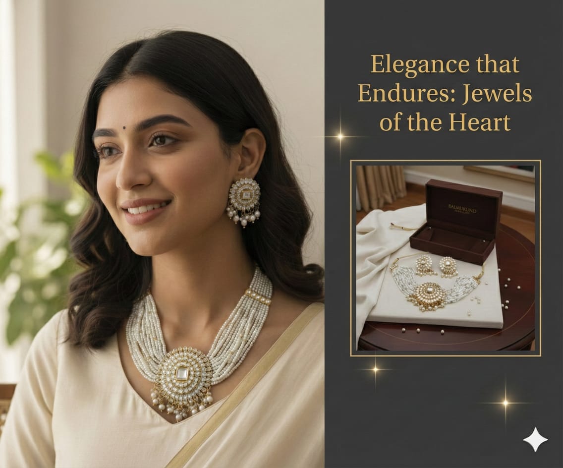 Traditional Kundan Pearl Choker Necklace Set with Earrings for Women image 3